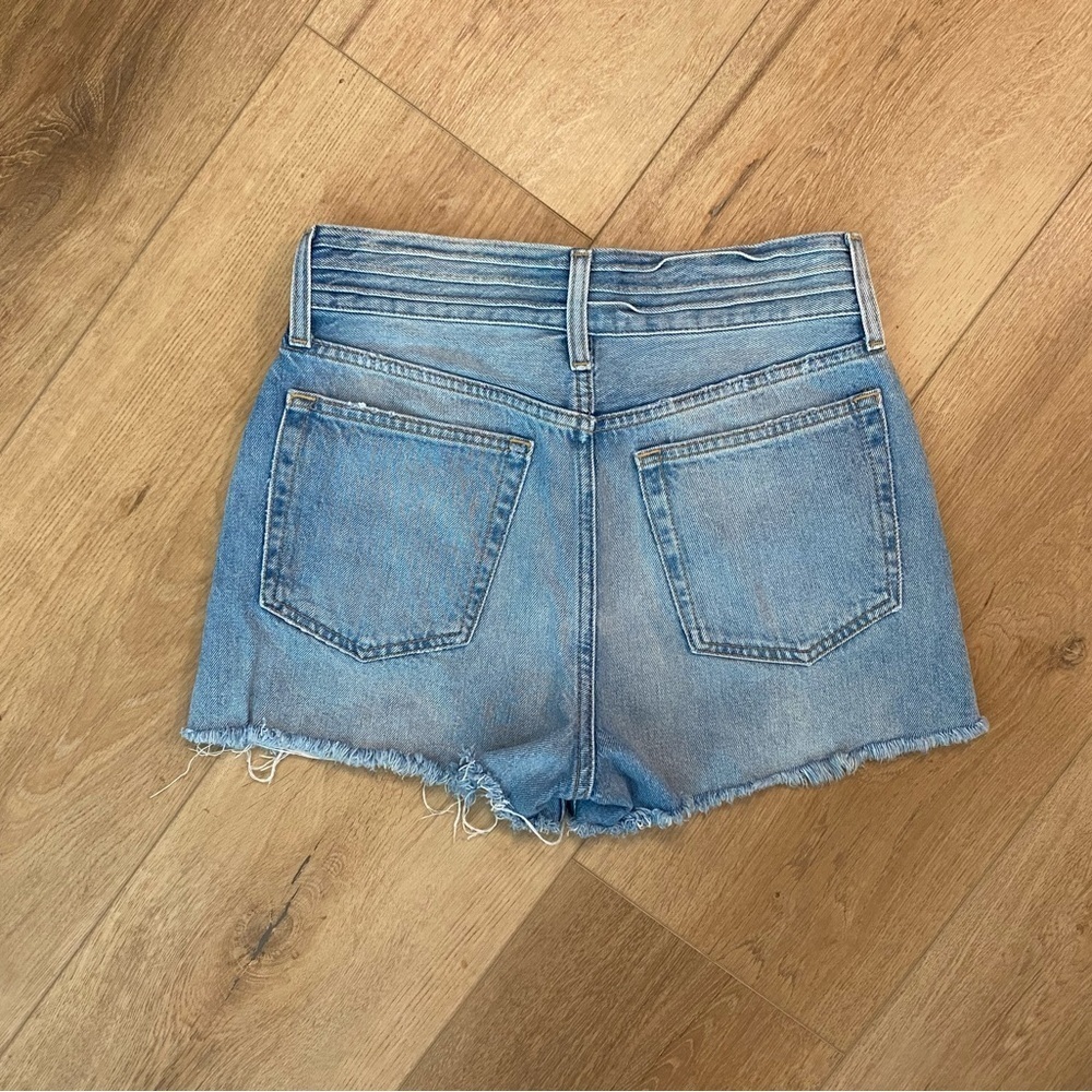 Etica Light Blue Jean Shorts - Picture 2 of 4